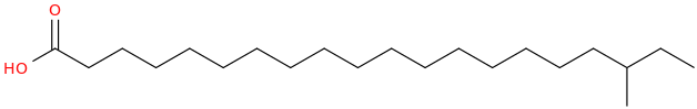 Eicosanoic acid, 18 methyl 